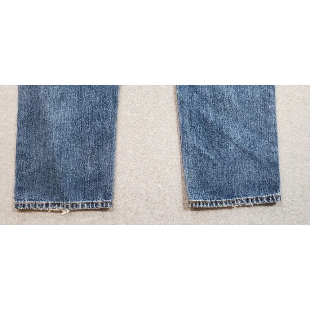 Levi's‎ 505 Men's Straight Leg Blue Jeans, Regular Fit, Size 36x34, 100% Cotton